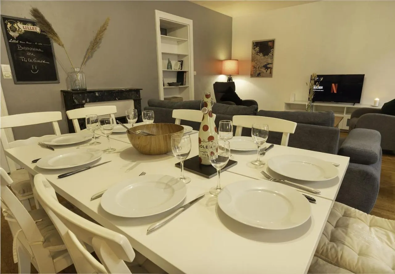 Appartement Centre-Ville ~ Wi-Fi ~ Netflix ~ T4 Le Gurval Guer